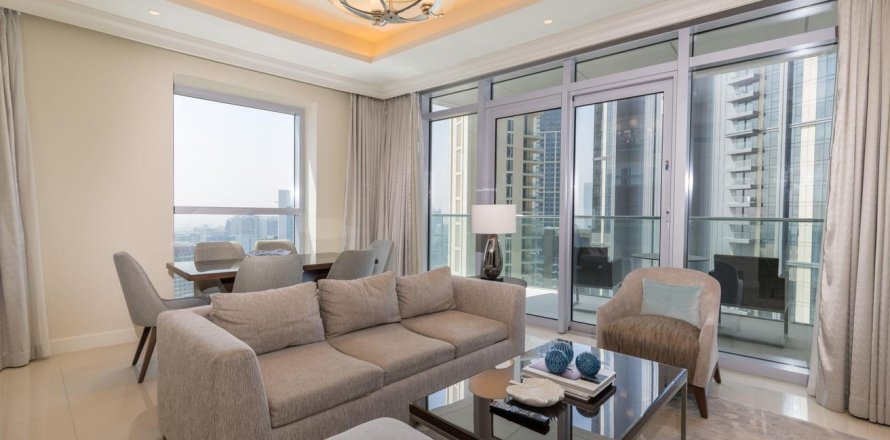 Квартира с 2 спальнями в The Address Residence Fountain Views, ОАЭ №89413