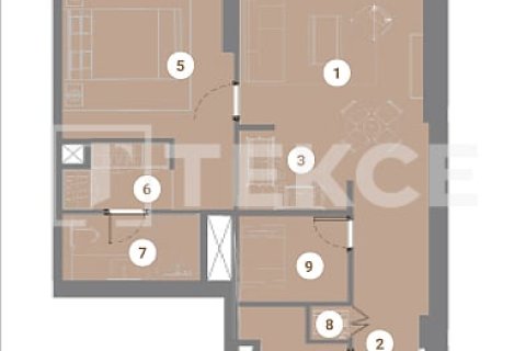 Пентхаус с 4 спальнями в Дубай, ОАЭ №92329 28