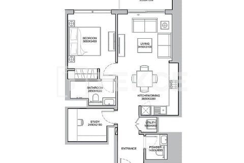 Appartement de 2 chambres à Meydan, UAE No. 92240 5