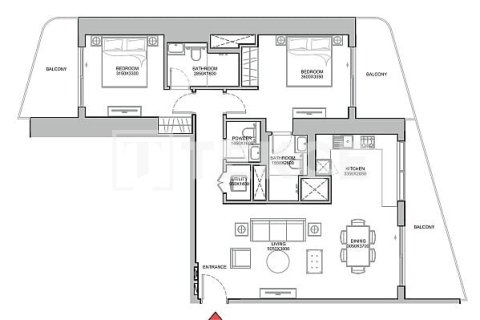Appartement de 2 chambres à Meydan, UAE No. 92240 3