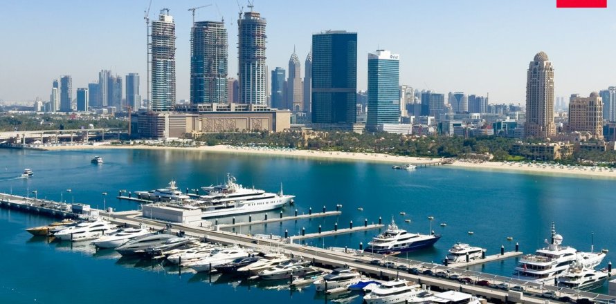 Квартира с 1 спальней в Dubai Harbour, ОАЭ №73635