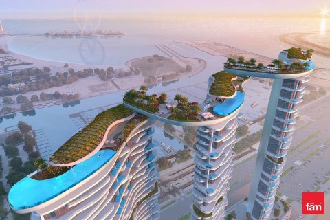 Квартира с 1 спальней в Dubai Harbour, ОАЭ №105617 1