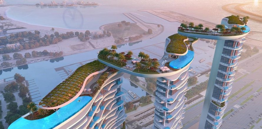 Квартира с 1 спальней в Dubai Harbour, ОАЭ №105617