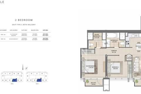 Apartment de 2 dormitorios en Downtown Dubai (Downtown Burj Dubai), UAE No. 85080 26