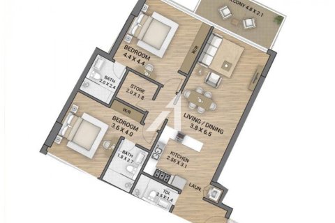 Appartement de 2 chambres à Dubai, UAE No. 103755 27