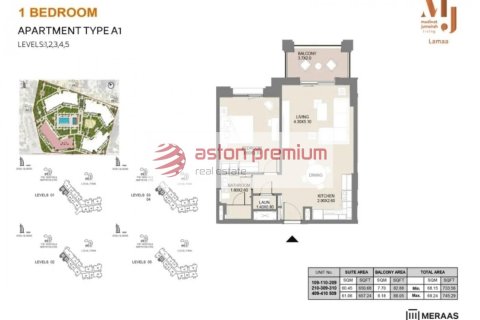 1 bedroom Apartment  No. 106743 6