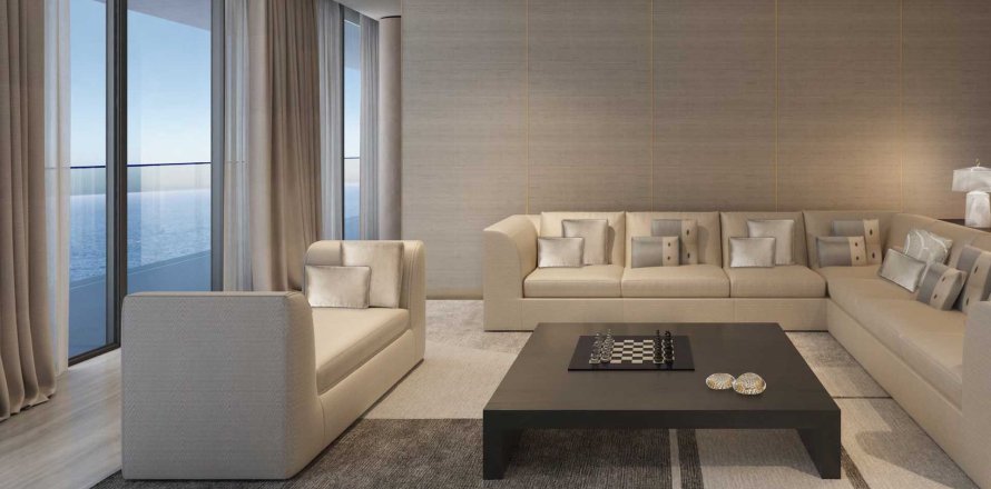 Квартира с 4 спальнями в ARMANI BEACH RESIDENCES, Пальма Джумейра, ОАЭ №97668