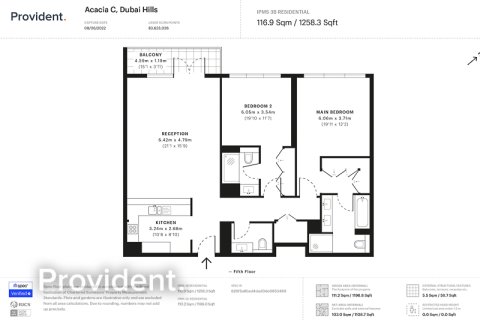 Appartement de 2 chambres à ACACIA Dubai Hills Estate, UAE No. 96083 12