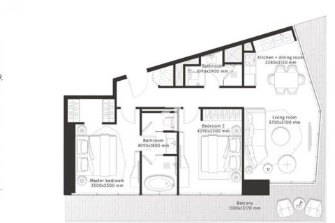 2 غرف نوم شقة في W Residences, الإمارات العربية المتحدة رقم 90897 2