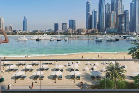 Квартира с 1 спальней в EMAAR Beachfront, ОАЭ №89388 1