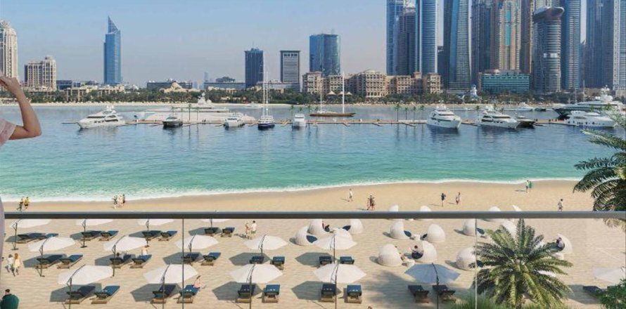 Квартира с 1 спальней в EMAAR Beachfront, ОАЭ №89388
