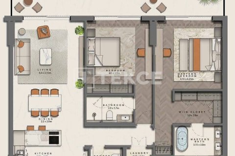 3 غرف نوم شقة على جزيرة السعديات, الإمارات العربية المتحدة رقم 92285 10