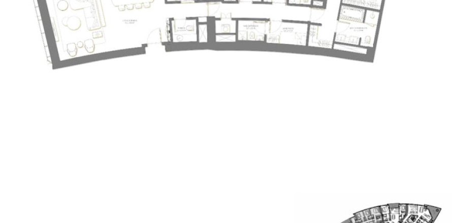 4 bedrooms Apartment in One at Palm Jumeirah, UAE No. 96799