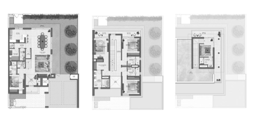 4 غرف نوم فيلا مخطط الطابق «VILLA 4BR» في Venera