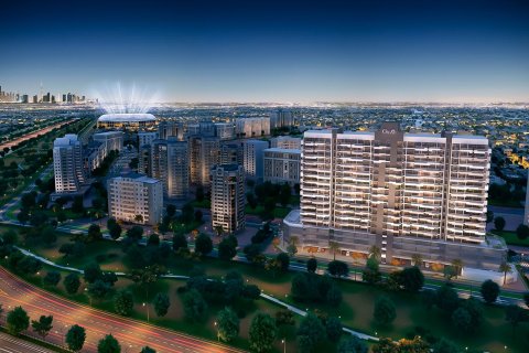Appartement de 1 chambre à AZIZI GRAND Dubai Sports City, UAE No. 97098 1