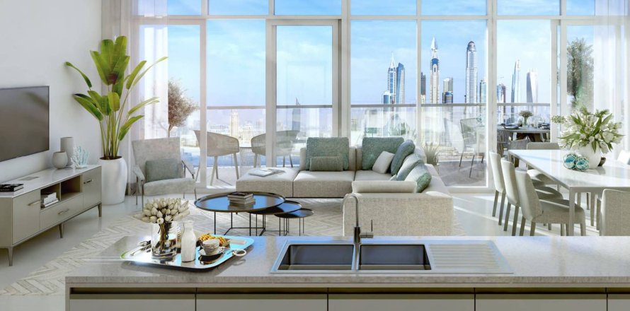 1 غرف نوم شقة في EMAAR Beachfront, الإمارات العربية المتحدة رقم 94995