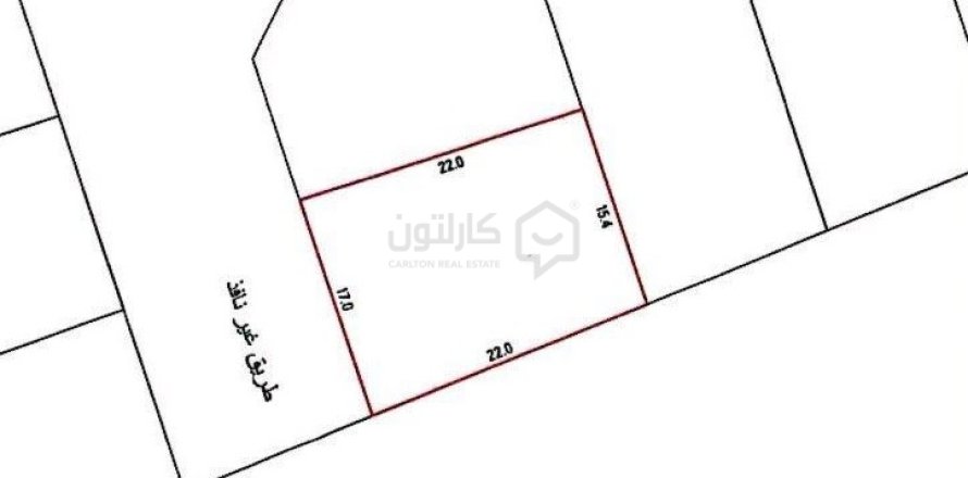 Land de 357.1m² en Nuwaidrat, Bahrain No. 59320