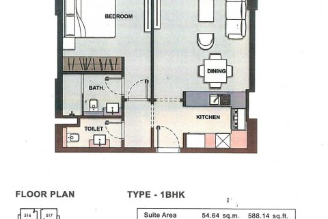 1 bedroom Apartment in Jumeirah Village Circle, UAE No. 97164 8