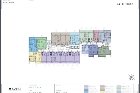 Studio Apartment in AZIZI VISTA Dubai Studio City, UAE No. 97168 8