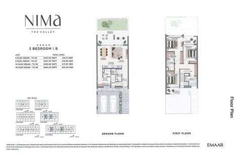 Townhouse de 3 dormitorios en The Valley, UAE No. 73065 6