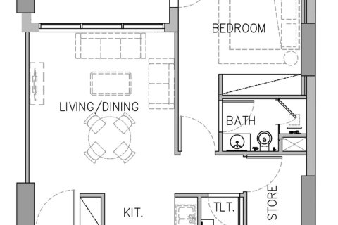 Appartement de 1 chambre à Al Satwa, UAE No. 101193 14