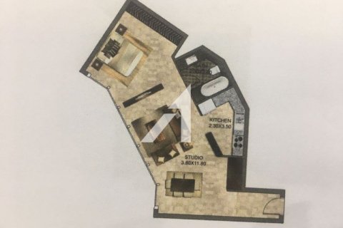 Appartement de Studio à Central Park Tower, UAE No. 101802 13