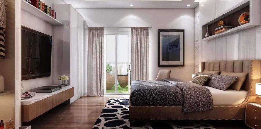 2 غرف نوم شقة في AZIZI STAR Al Furjan, الإمارات العربية المتحدة رقم 96455