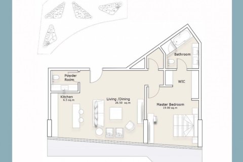 Appartement de 1 chambre à Yas Island, UAE No. 97196 13