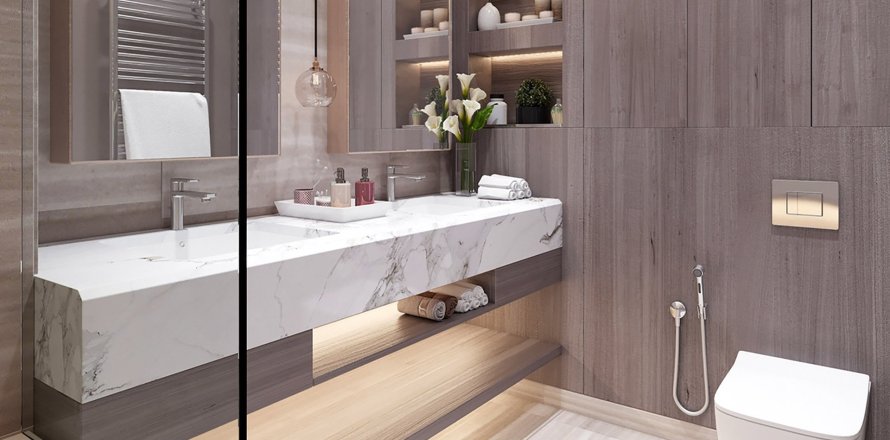 1 غرف نوم شقة في AHAD RESIDENCES الخليج التجاري, الإمارات العربية المتحدة رقم 95926