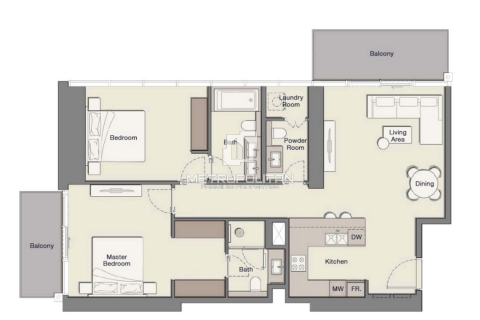 Apartment de 2 dormitorios en Jumeirah Lake Towers, UAE No. 77899 11