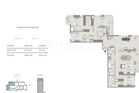 Apartment de 1 dormitorio en Mina Rashid, UAE No. 105929 8