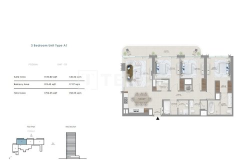 Apartment de 1 dormitorio en Mina Rashid, UAE No. 105929 7