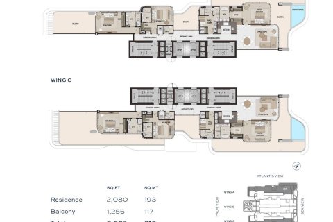 3 bedrooms Apartment in Palm Jumeirah, UAE No. 89831 3