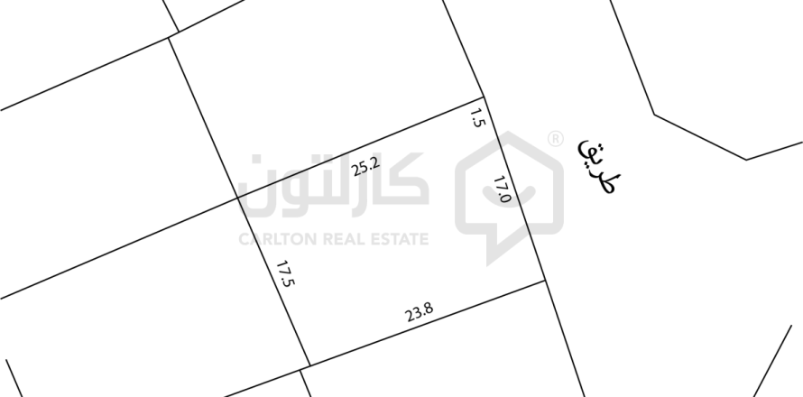 Земельный участок 443.7м² в Nuwaidrat, Бахрейн №99378