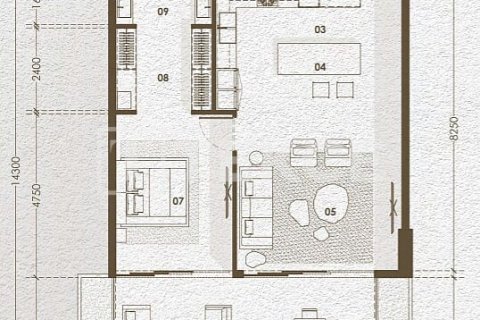 Appartement de 1 chambre à Meydan, UAE No. 14332 3