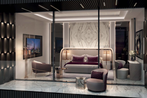2 غرف نوم شقة في BURJ BINGHATTI JACOB & CO RESIDENCES الخليج التجاري, الإمارات العربية المتحدة رقم 97907 9