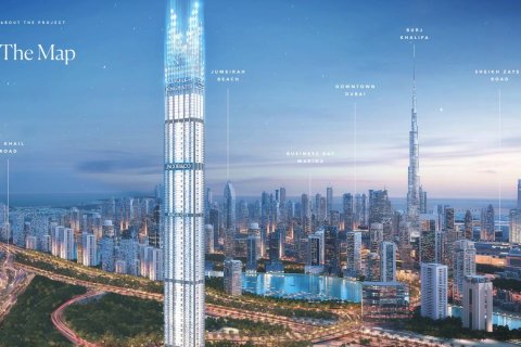 2 غرف نوم شقة في BURJ BINGHATTI JACOB & CO RESIDENCES الخليج التجاري, الإمارات العربية المتحدة رقم 97907 15