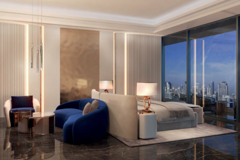 2 غرف نوم شقة في BURJ BINGHATTI JACOB & CO RESIDENCES الخليج التجاري, الإمارات العربية المتحدة رقم 97907 3