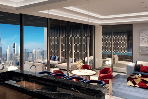 3 غرف نوم شقة في BURJ BINGHATTI JACOB & CO RESIDENCES الخليج التجاري, الإمارات العربية المتحدة رقم 97911 3