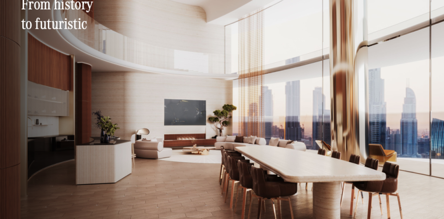 Penthouse de 4 chambres à MERCEDES-BENZ PLACES Downtown Dubai (Downtown Burj Dubai), UAE No. 97913