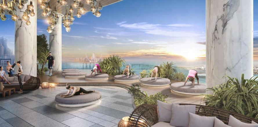 Apartment de 1 dormitorio en Dubai Harbour, UAE No. 88384