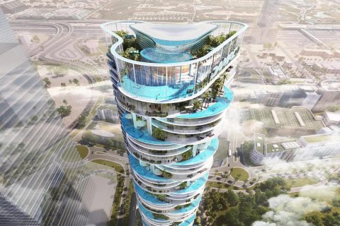 Apartment de 2 dormitorios en Dubai Media City, UAE No. 88385 8