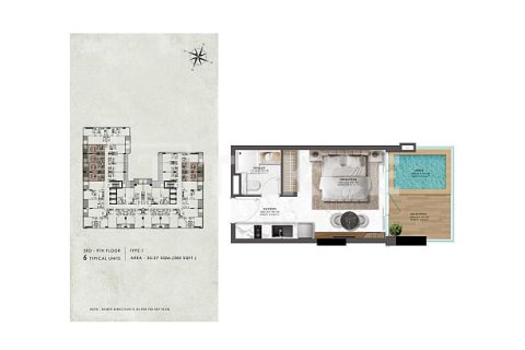 Apartment de 2 dormitorios en Majan, UAE No. 99315 19