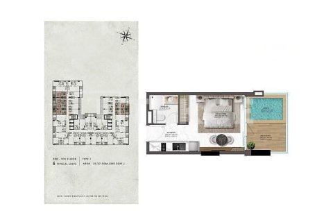 Apartment de 2 dormitorios en Majan, UAE No. 99315 18