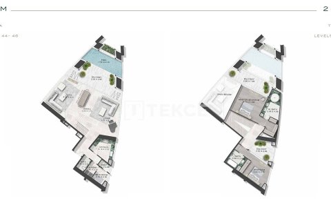 Penthouse de 4 dormitorios en Al Safa, UAE No. 45565 29