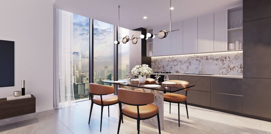 Appartement de 1 chambre à PENINSULA FOUR THE PLAZA Business Bay, UAE No. 98186