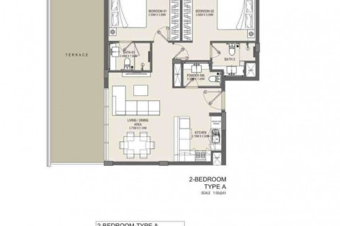 Квартира с 2 спальнями в Meydan, ОАЭ №96955 5