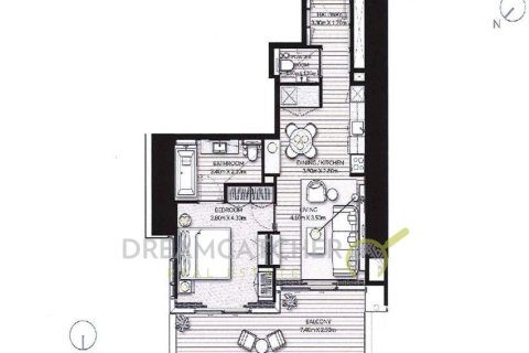 Appartement de 1 chambre à VIDA RESIDENCES DUBAI MARINA Dubai Marina, UAE No. 95760 11