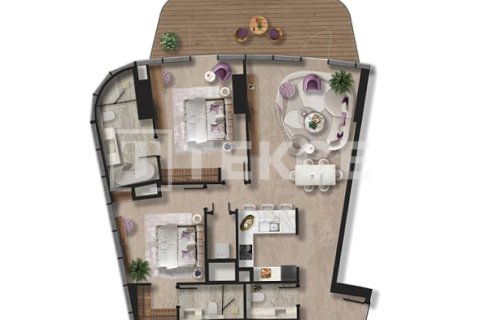 Apartment de 2 dormitorios en Al Marjan Island, UAE No. 64884 24