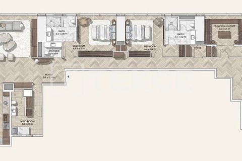 Apartment de 3 dormitorios en Dubai, UAE No. 105927 17